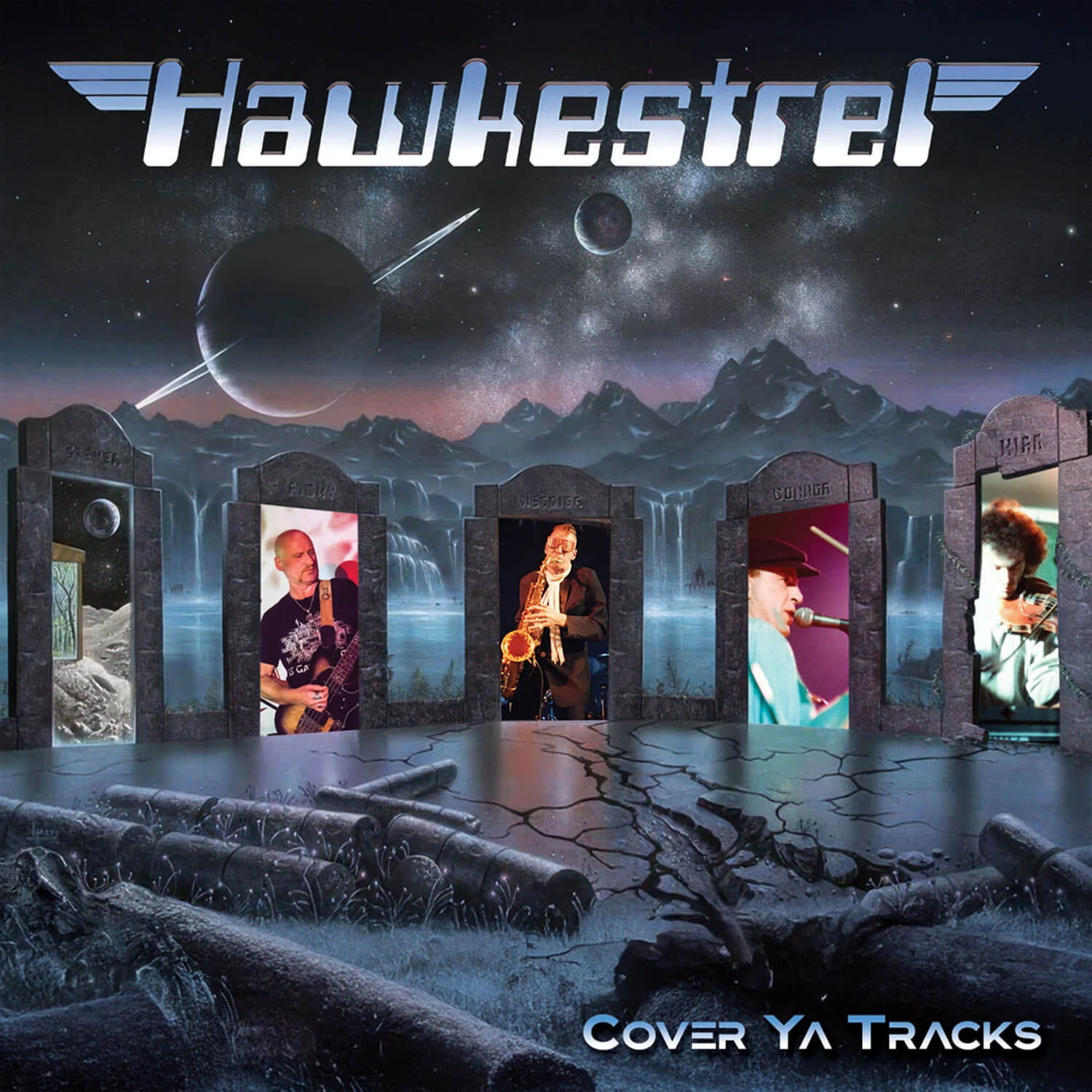 Hawkestrel - Cover Ya Tracks (CD/Shirt/Poster/Tote Bag - Bundle) - Image 5