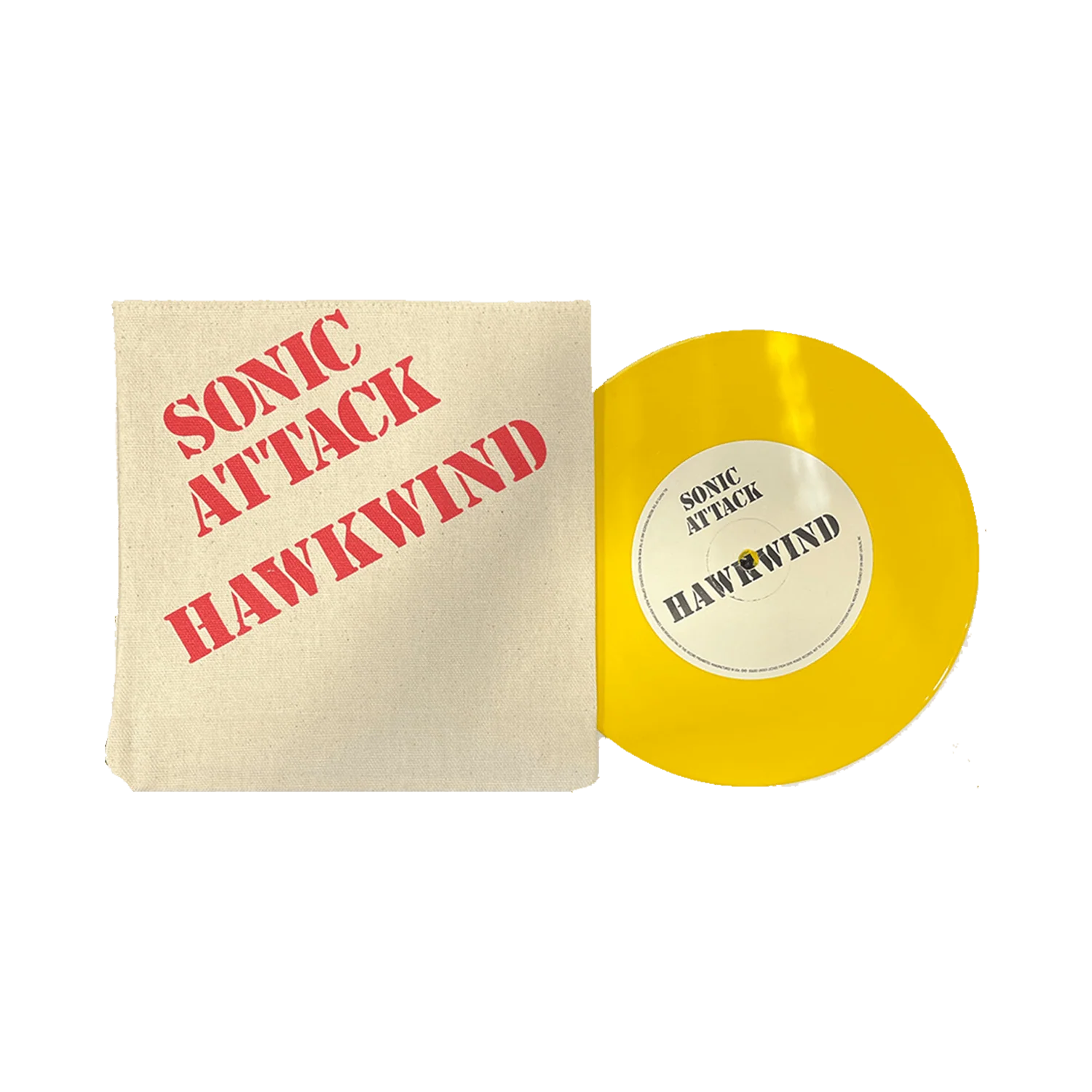 Hawkwind - Sonic Attack (Yellow 7" Vinyl)