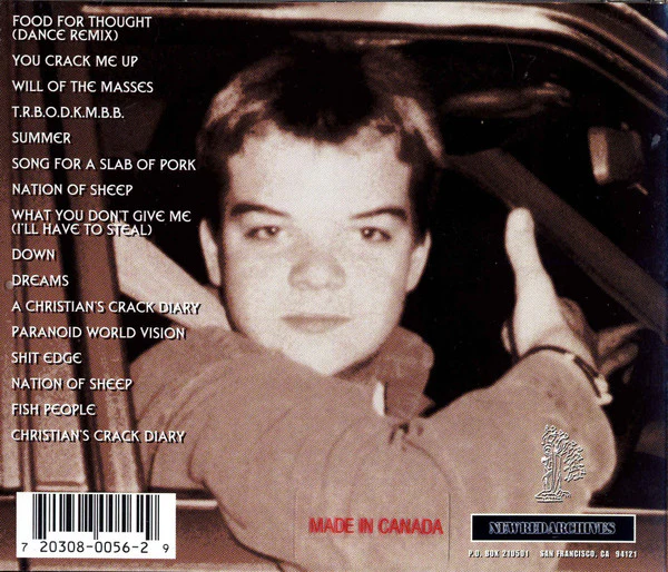 Christ On A Crutch – Shit Edge And Other Songs For The Young And Sentimental (CD) - Image 2