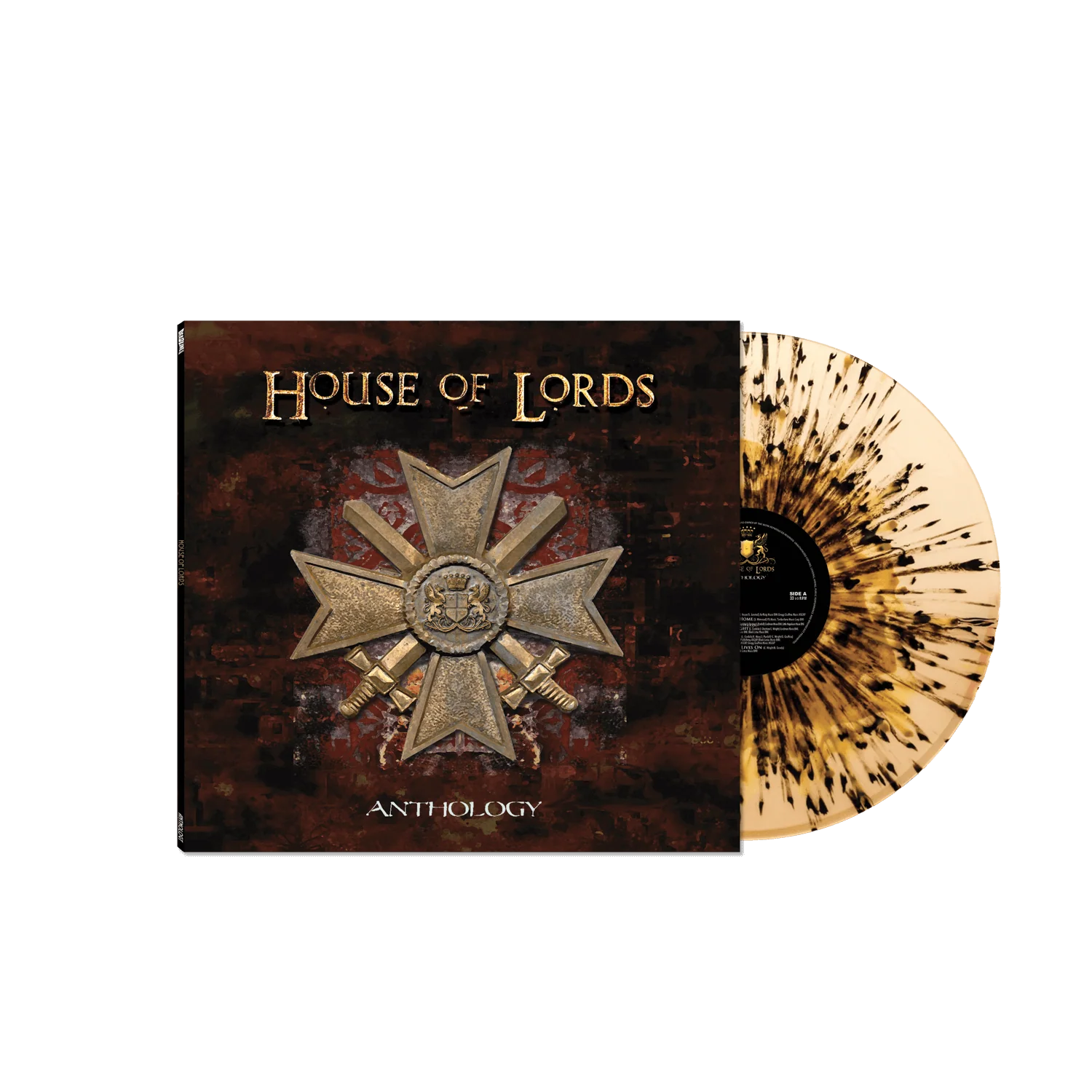 House Of Lords - Anthology (Black/Clear/Gold/Haze Splatter Vinyl LP)