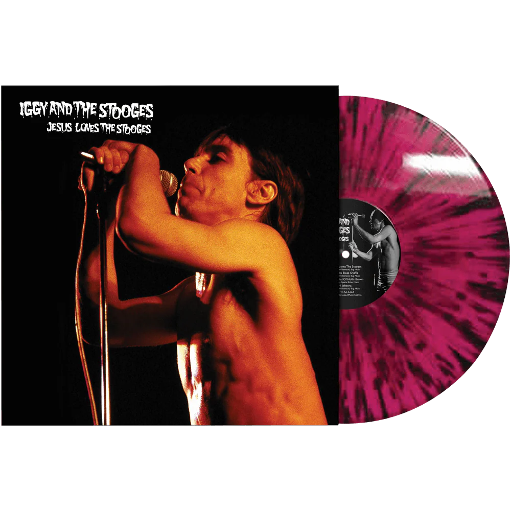 Iggy Pop & The Stooges - Jesus Loves The Stooges (Limited Edition Pink Splatter Vinyl)