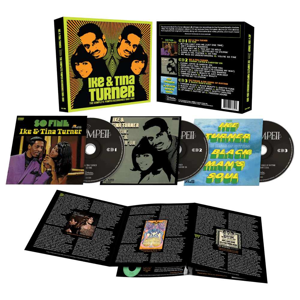Ike & Tina Turner - The Complete Pompeii Recordings 1968-1969 (3 CD)