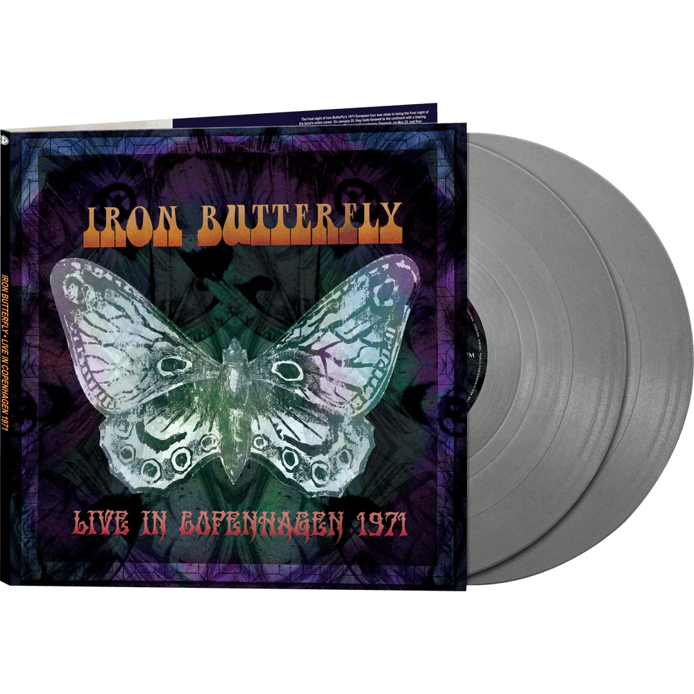 Iron Butterfly - Live in Copenhagen 1971 (Limited Edition Silver Double Vinyl)