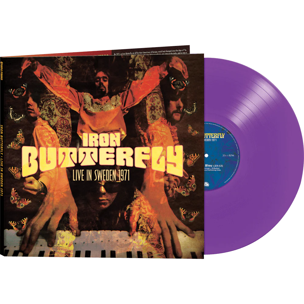Iron Butterfly - Live in Sweden 1971 (Purple Vinyl)