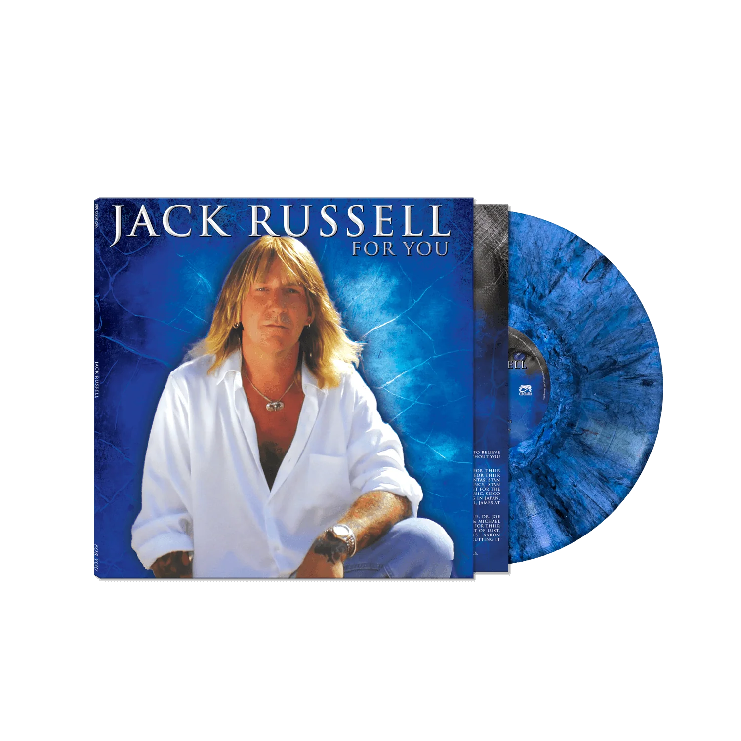 Jack Russell - For You (Blue Marble Vinyl LP)