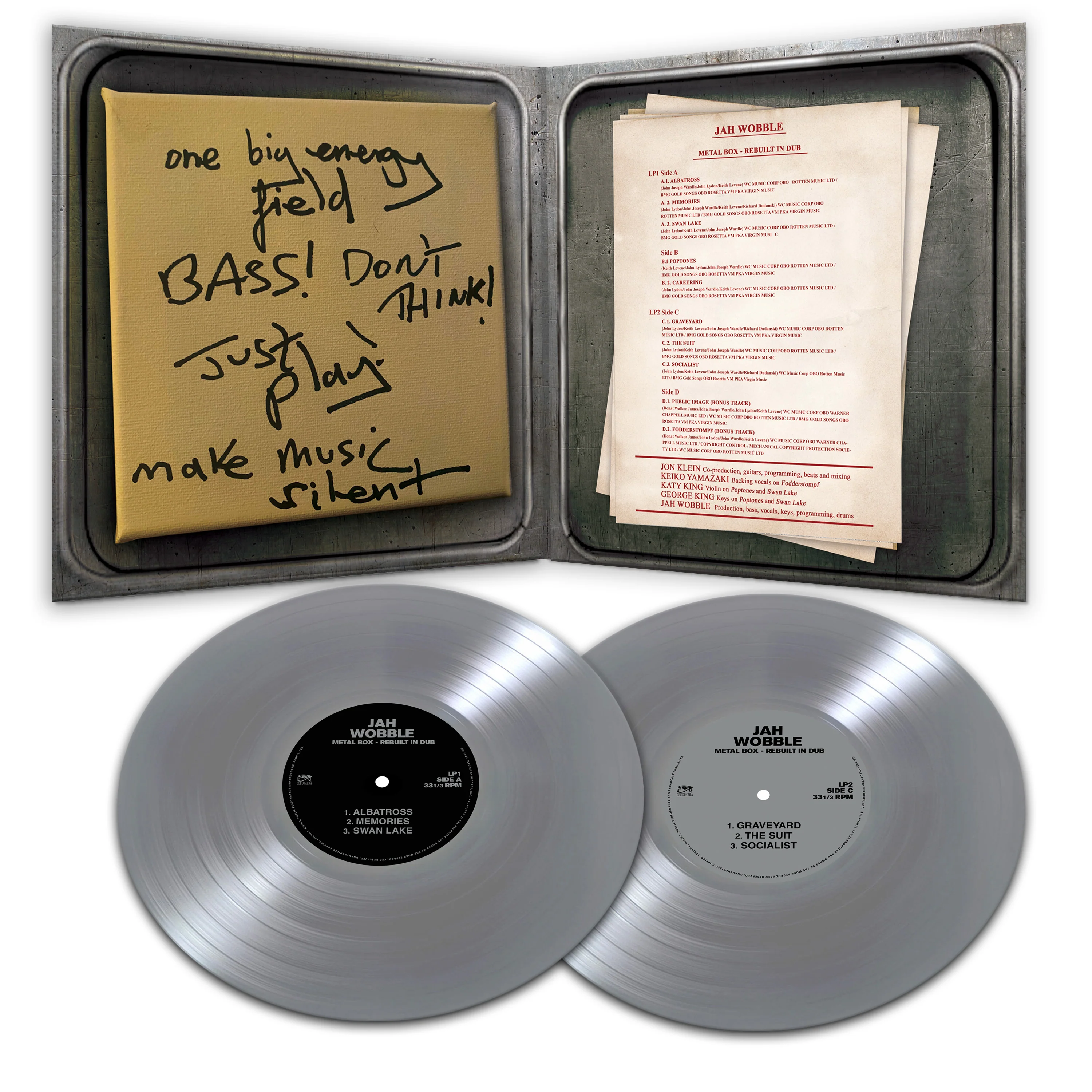 Jah Wobble - Metal Box - Rebuilt in Dub (Limited Edition Colored Double Vinyl) - Image 6