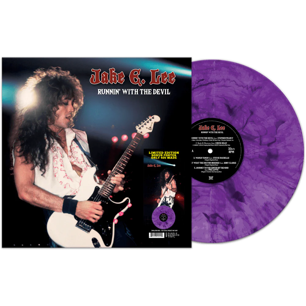 Jake E. Lee - Runnin' With The Devil (Purple Marble Vinyl)
