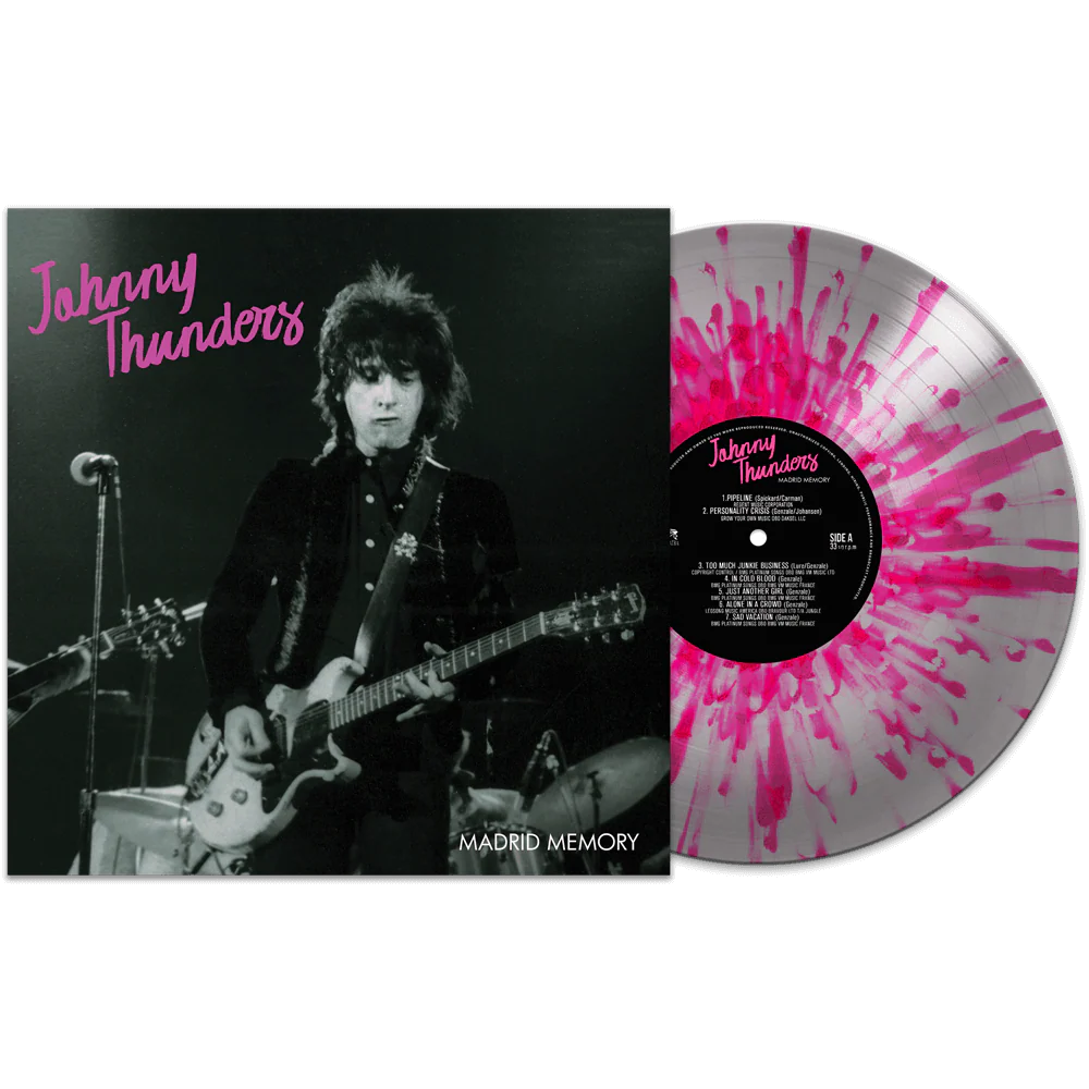 Johnny Thunders - Madrid Memory (Silver-Pink Splatter)