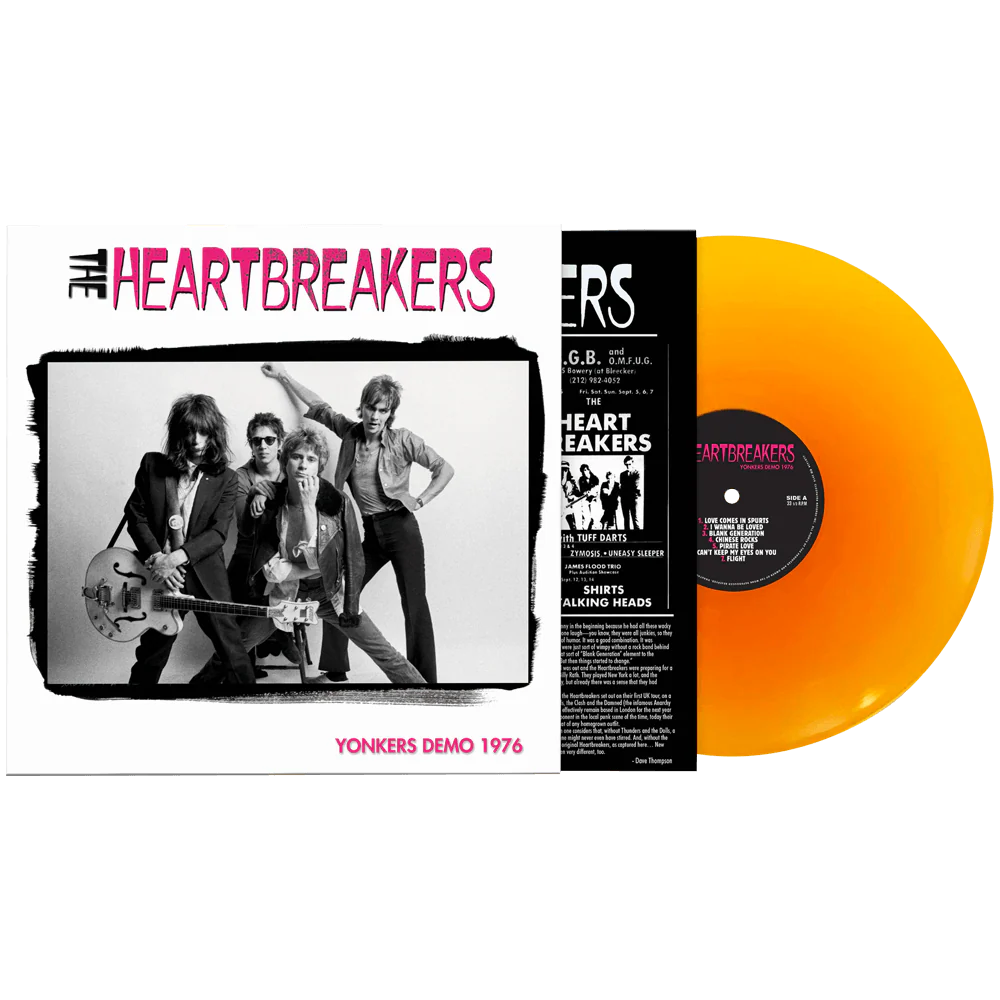 Johnny Thunders & The Heartbreakers - Yonkers Demo 1976 (Limited Edition Orange Vinyl)