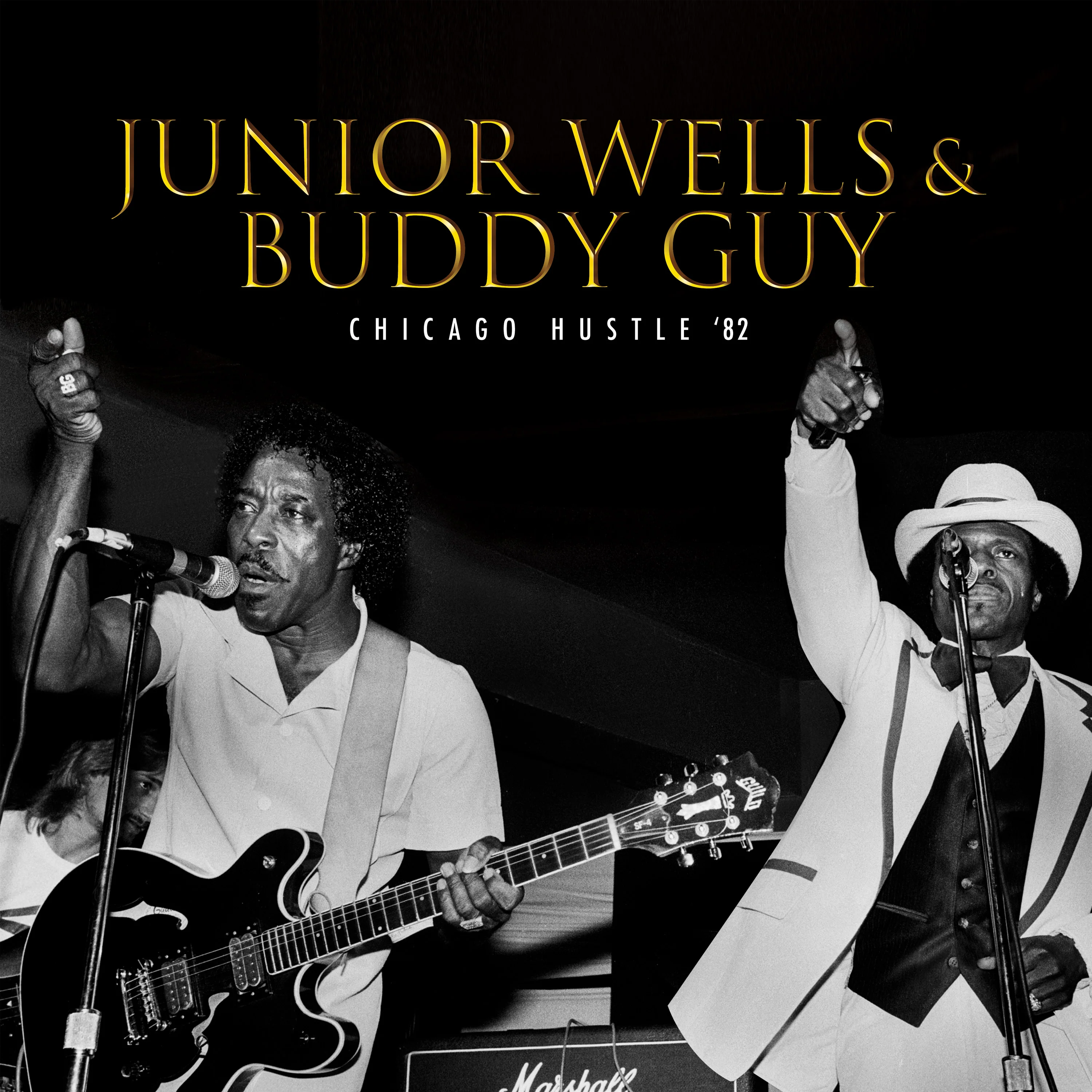 Junior Wells & Buddy Guy - Chicago Hustle '82 (Gold Vinyl) - Image 3