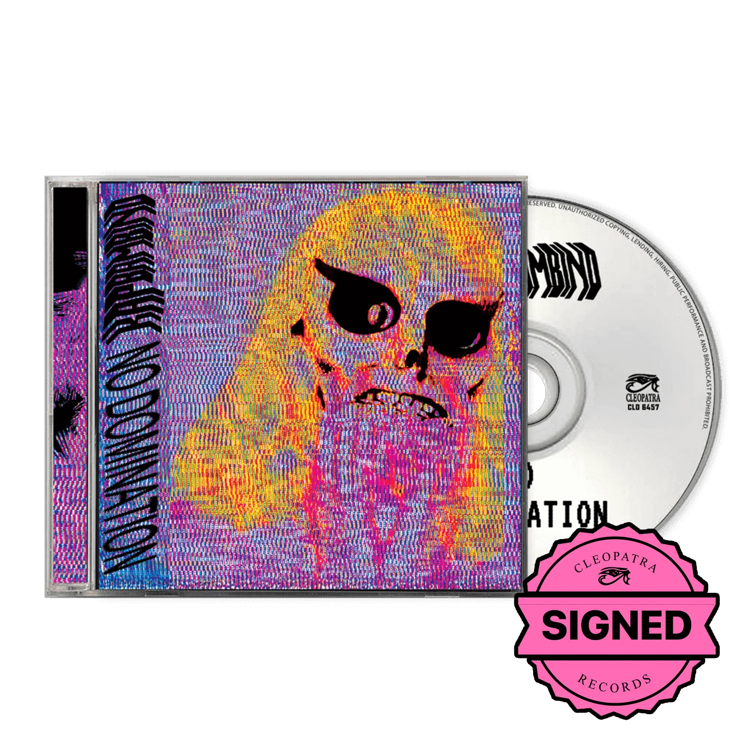 Kap Bambino - No Domination (CD - Signed by Orion Bouvier & Caroline Martial)