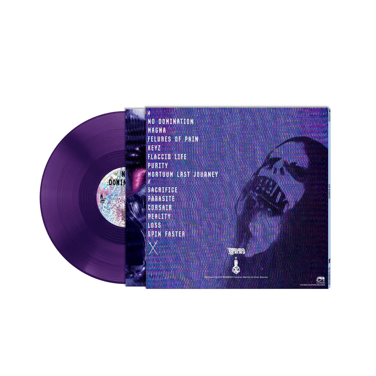 Kap Bambino - No Domination (Purple LP Vinyl) - Image 2