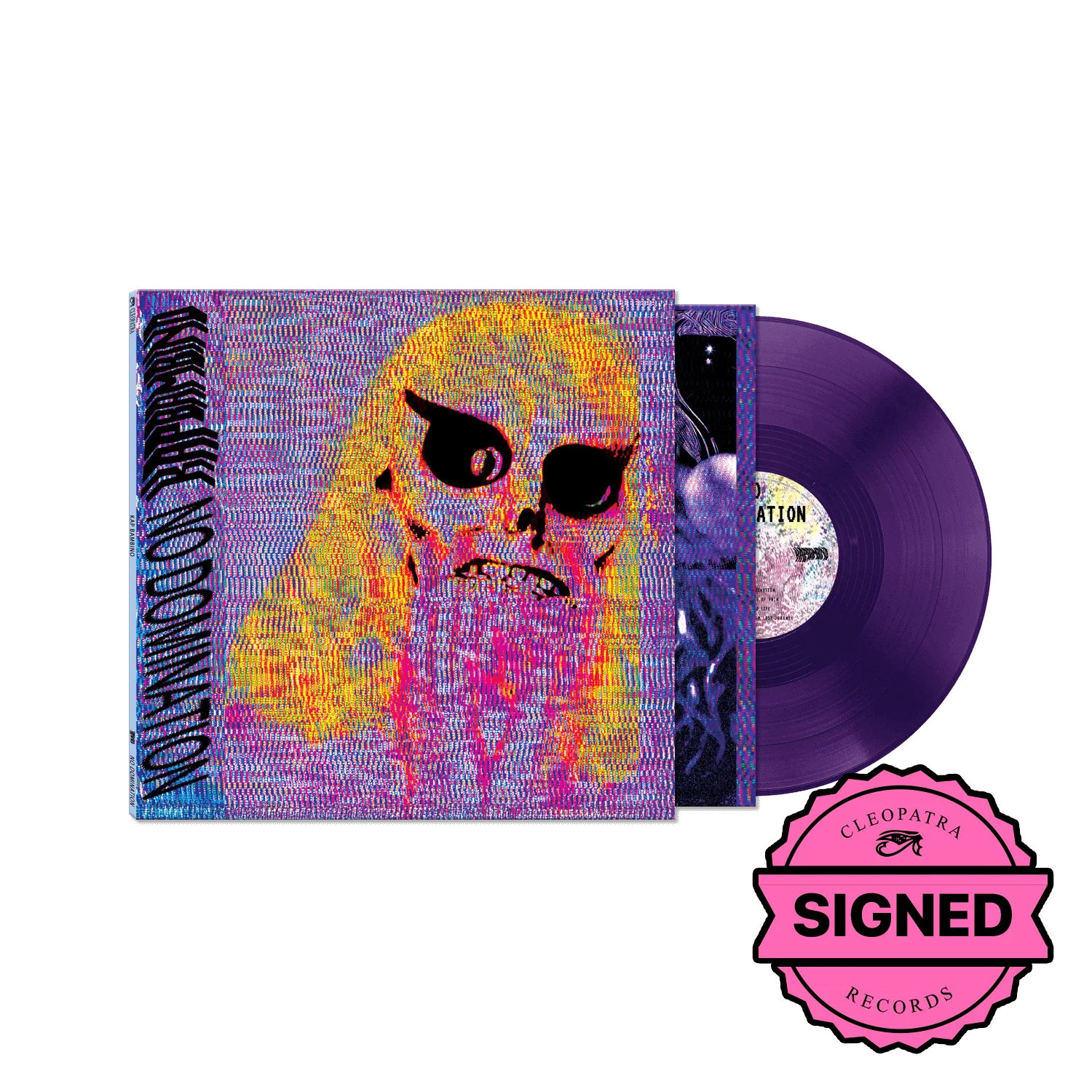 Kap Bambino - No Domination (Purple LP Vinyl - Signed by Orion Bouvier & Caroline Martial)