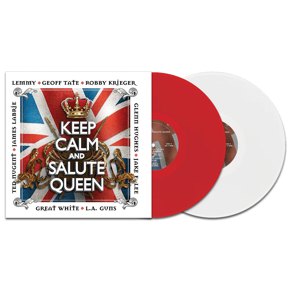Keep Calm And Salute Queen (Red-White Double Vinyl)