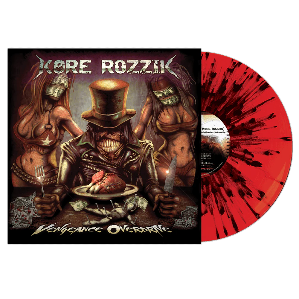 Kore Rozzik - Vengeance Overdrive (Red-Black Splatter Vinyl)