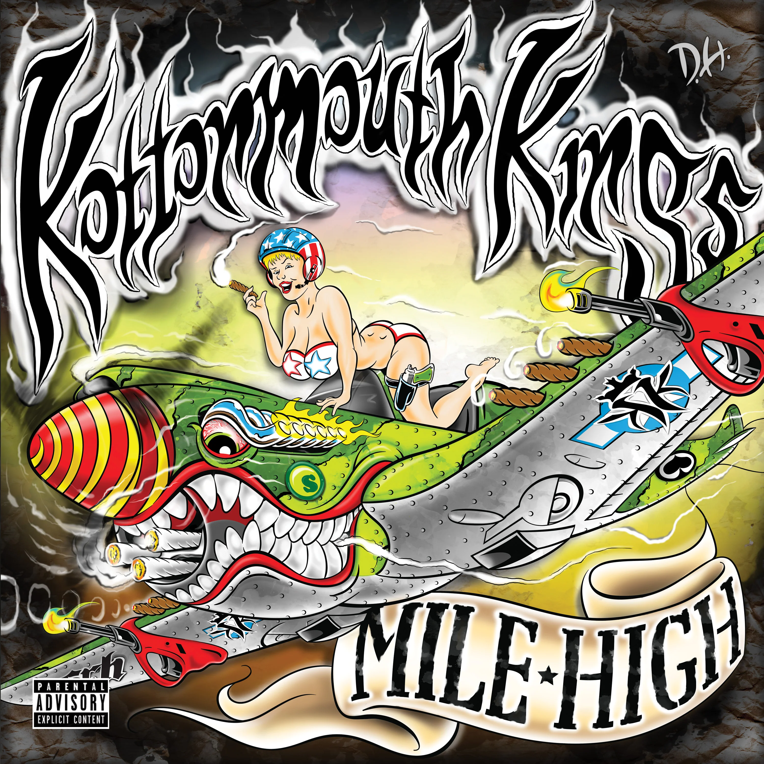 Kottonmouth Kings - Mile High - Deluxe Edition (Red-Blue Double Vinyl) - Image 4