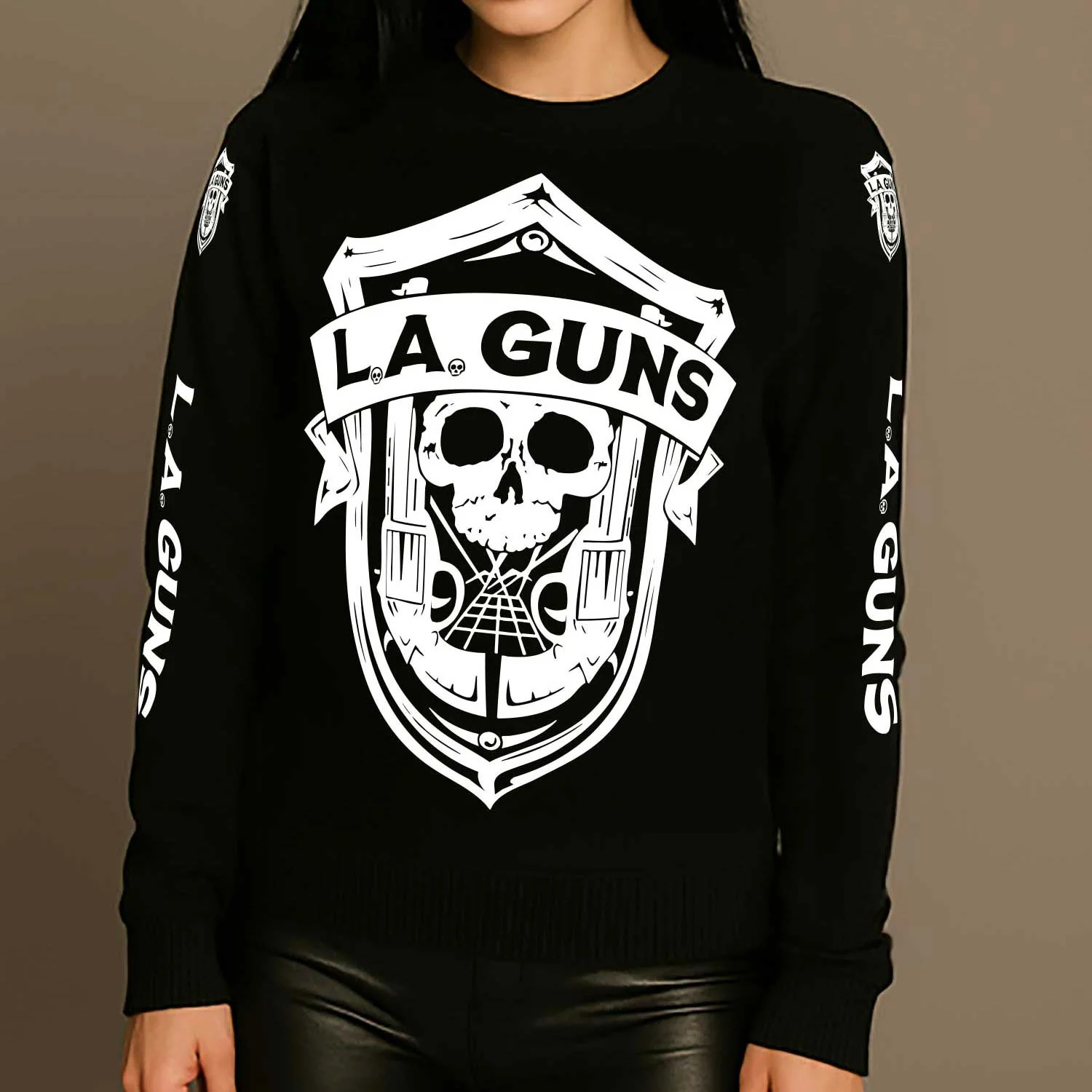 L.A. Guns (Cashmere Blend Knit Sweater)