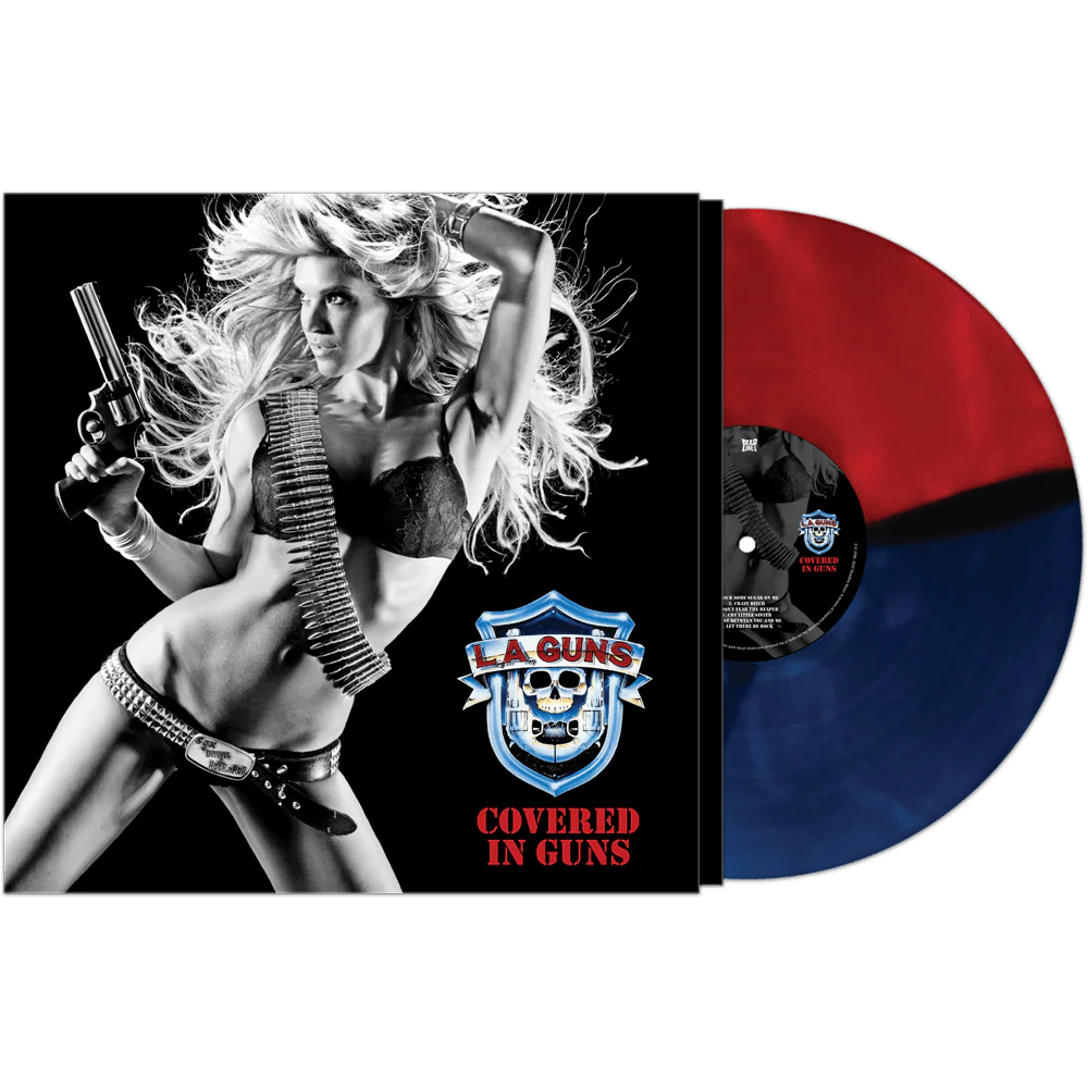 L.A. Guns - Covered In Guns (Red-Blue Vinyl)