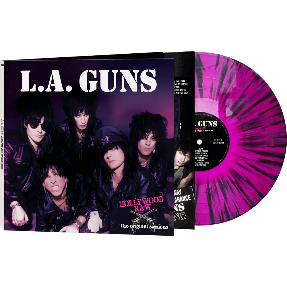 L.A. Guns - Hollywood Raw - The Original Sessions (Splatter Vinyl)