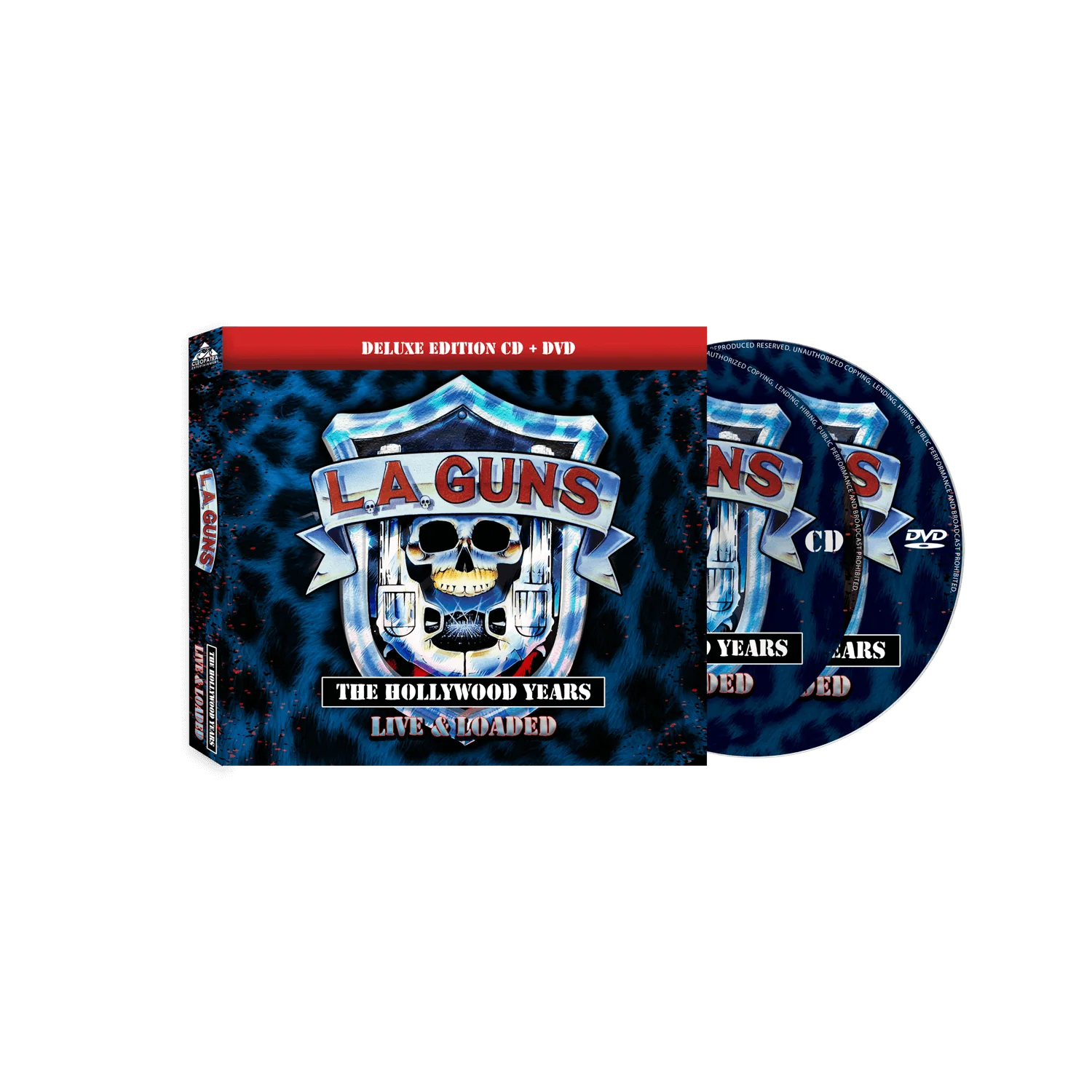 L.A. Guns - The Hollywood Years - Live & Loaded (CD + DVD)