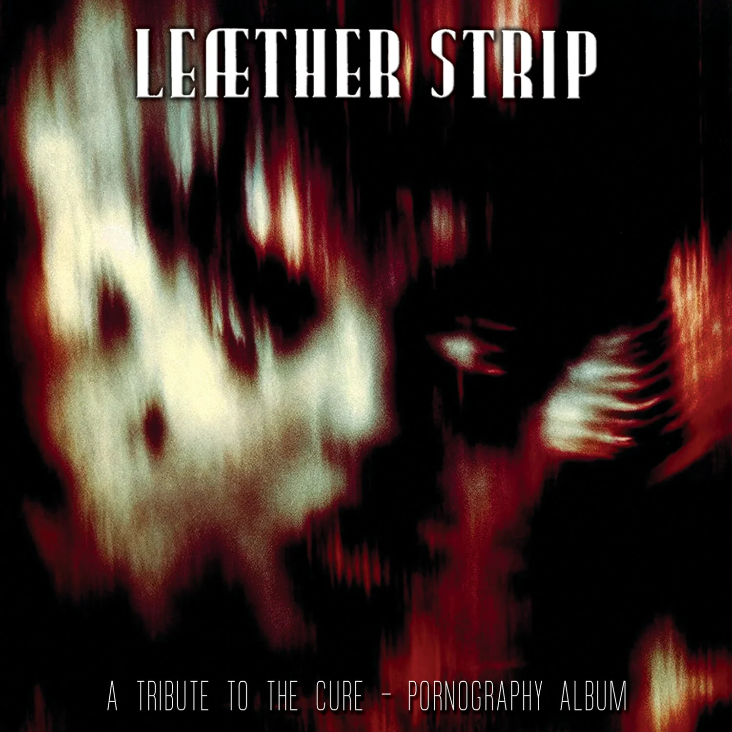 Leæther Strip - A Tribute to The Cure - Pornography Album (Red Marble) - Image 3