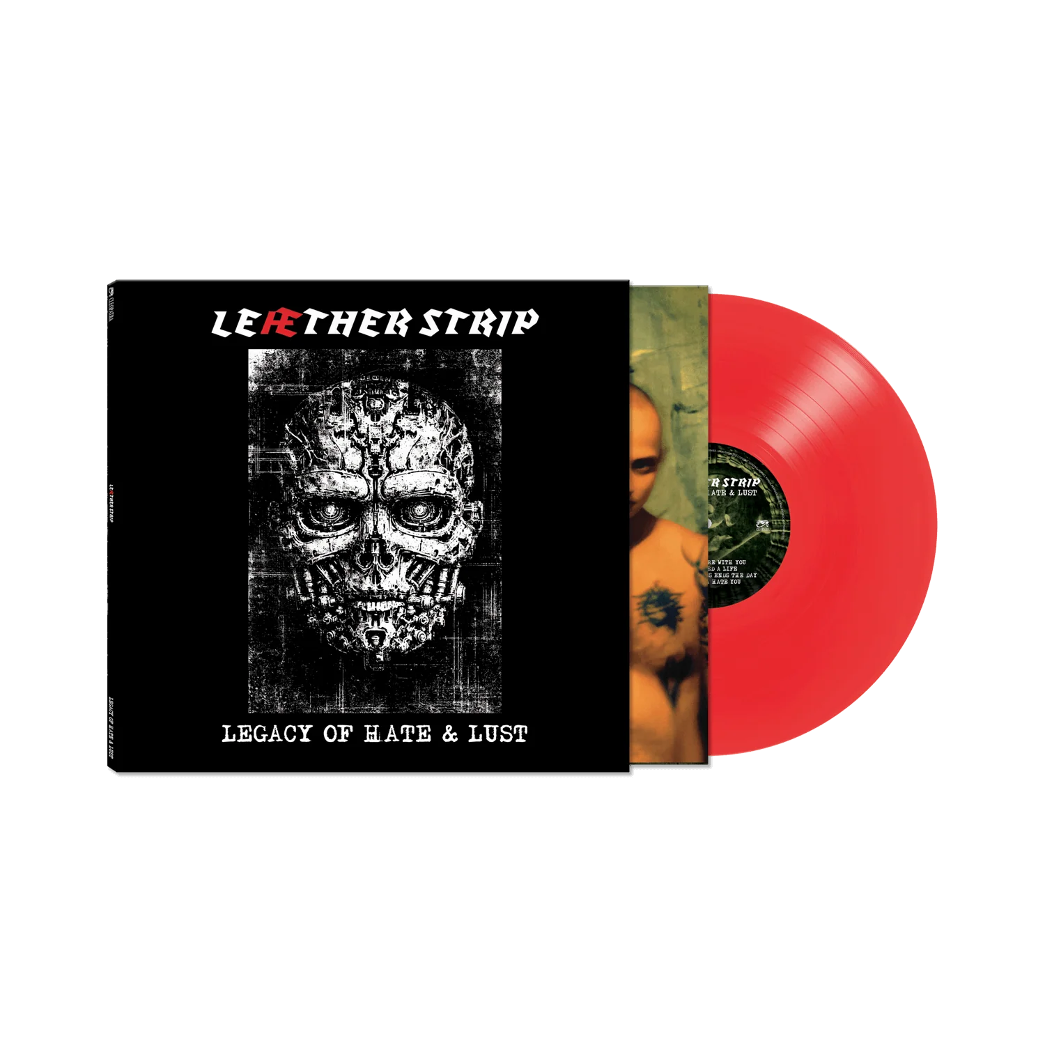 Leæther Strip - Legacy Of Hate & Lust (Red Vinyl LP)