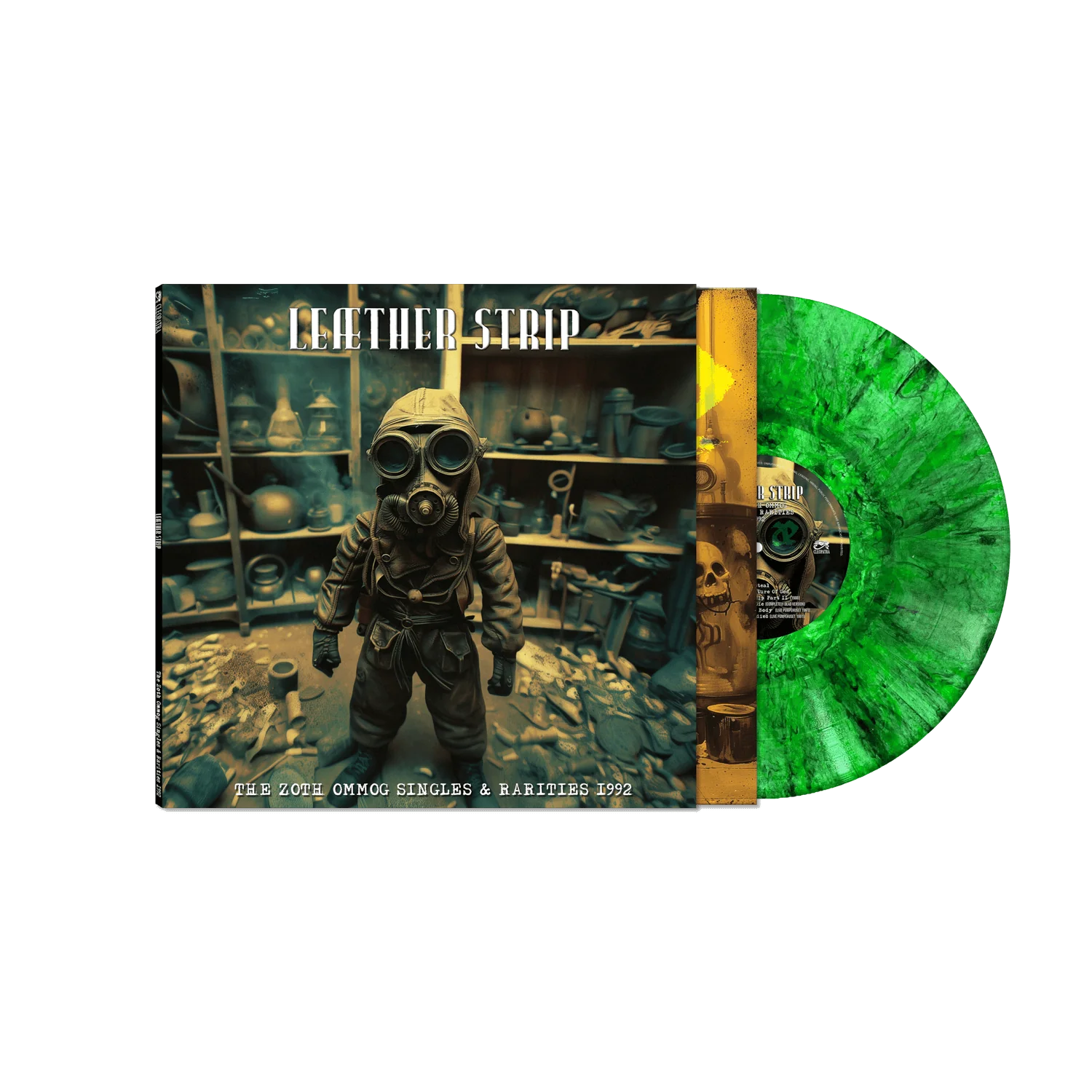 Leæther Strip - The Zoth Ommog Singles & Rarities 1992 (Green Marble Vinyl)