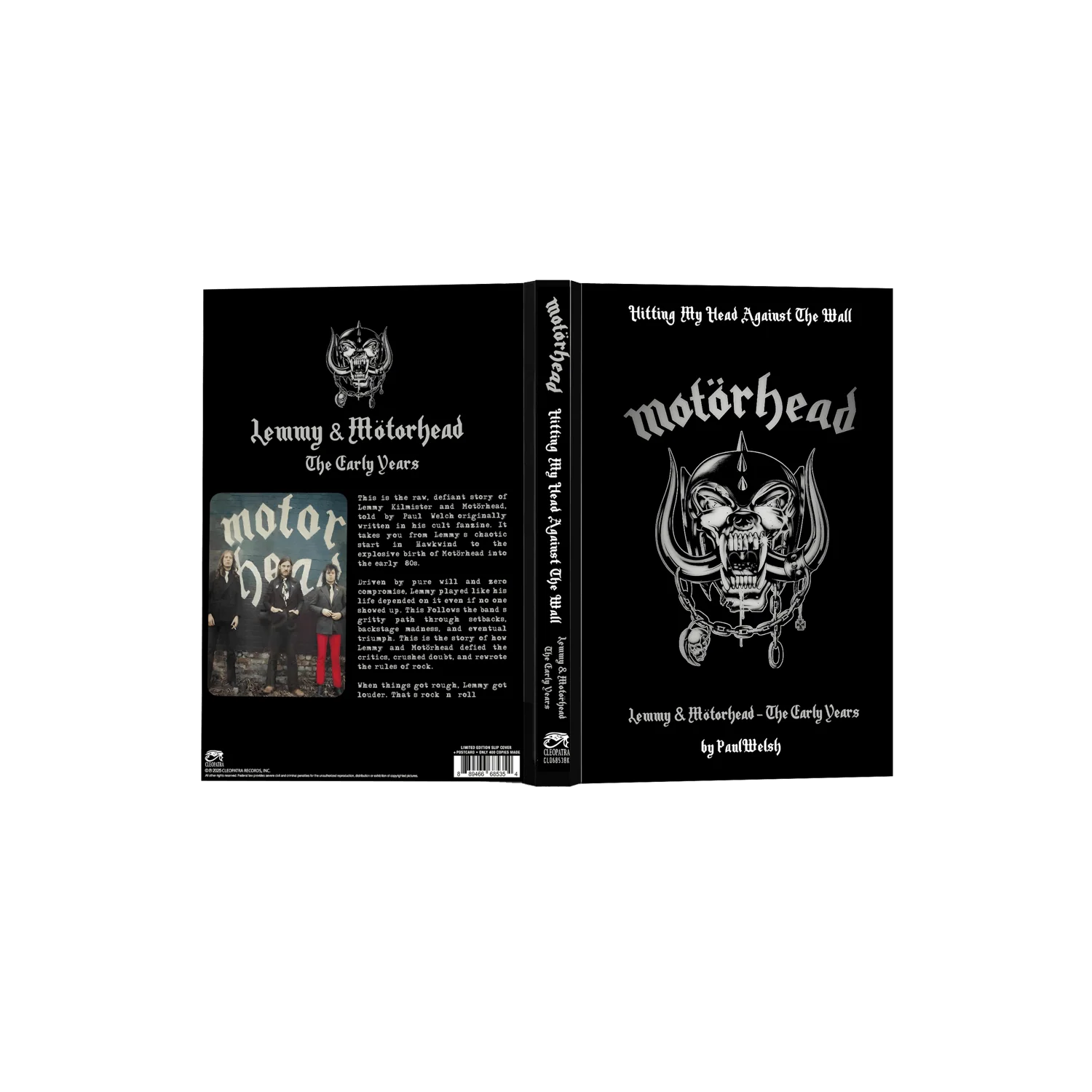 Lemmy & Motörhead - The Early Years (Paul Welsh & Lemmy - Book)