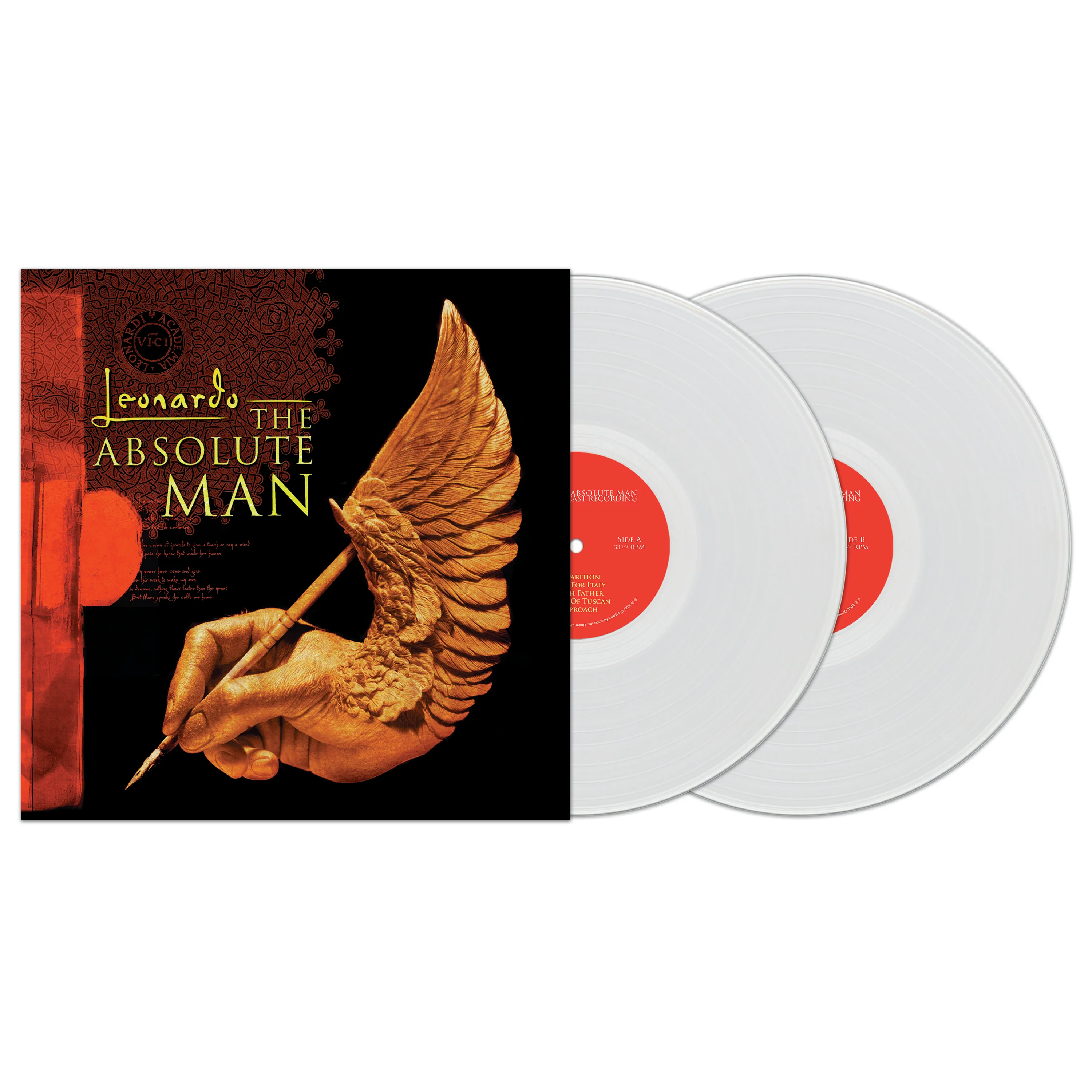 Leonardo - The Absolute Man (Original Cast Recording) (Clear Double Vinyl)