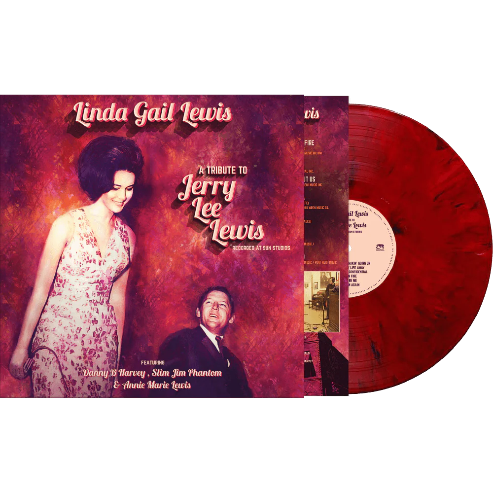 Linda Gail Lewis - A Tribute to Jerry Lee Lewis (Red Marble Vinyl)