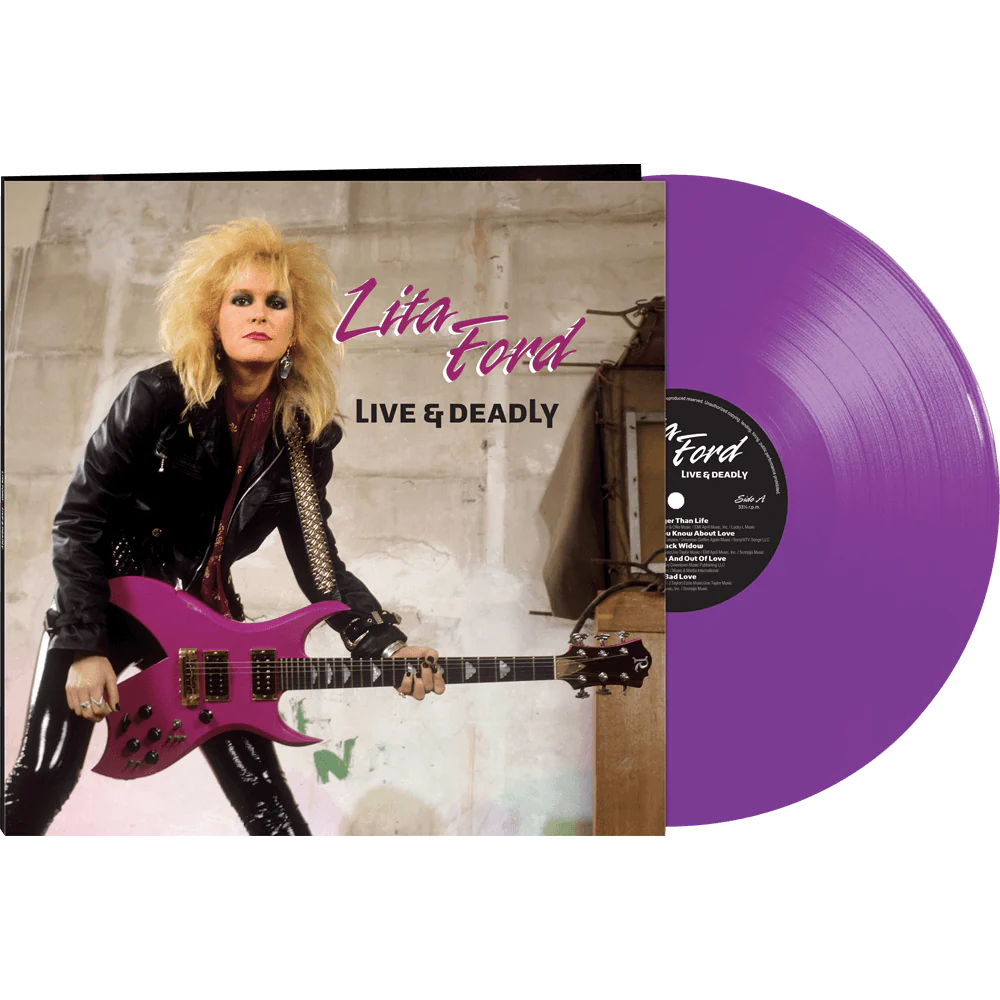 Lita Ford - Live & Deadly (Limited Edition Purple Vinyl)