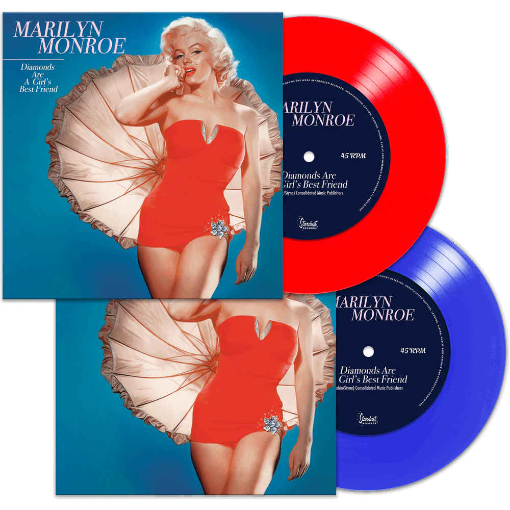 Marilyn Monroe - Diamond's Are A Girl's Best Friend (Limited Edition Colored 7" Vinyl)