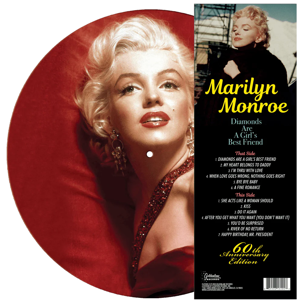 Marilyn Monroe - Diamonds Are A Girl's Best Friend (Picture Disc Vinyl)