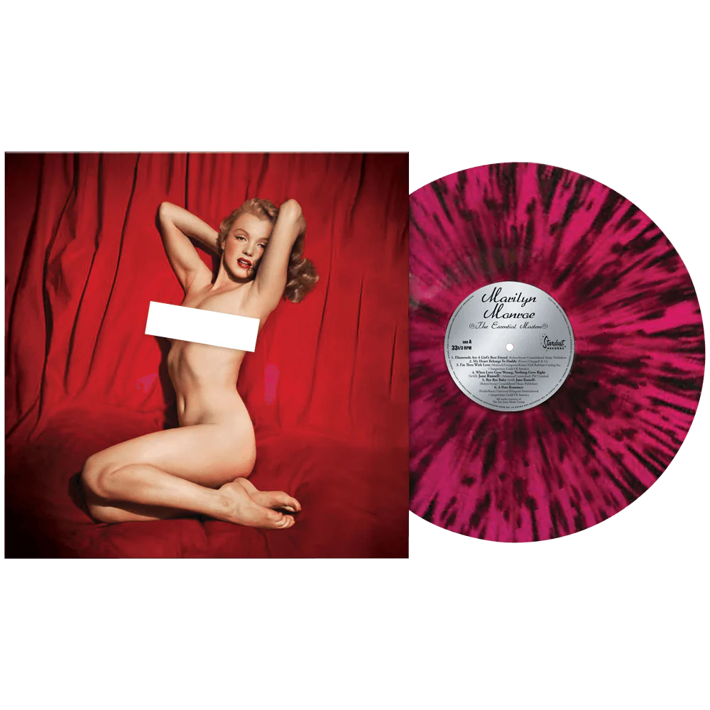 Marilyn Monroe - The Essential Masters (Limited Edition Red Black Splatter Vinyl)