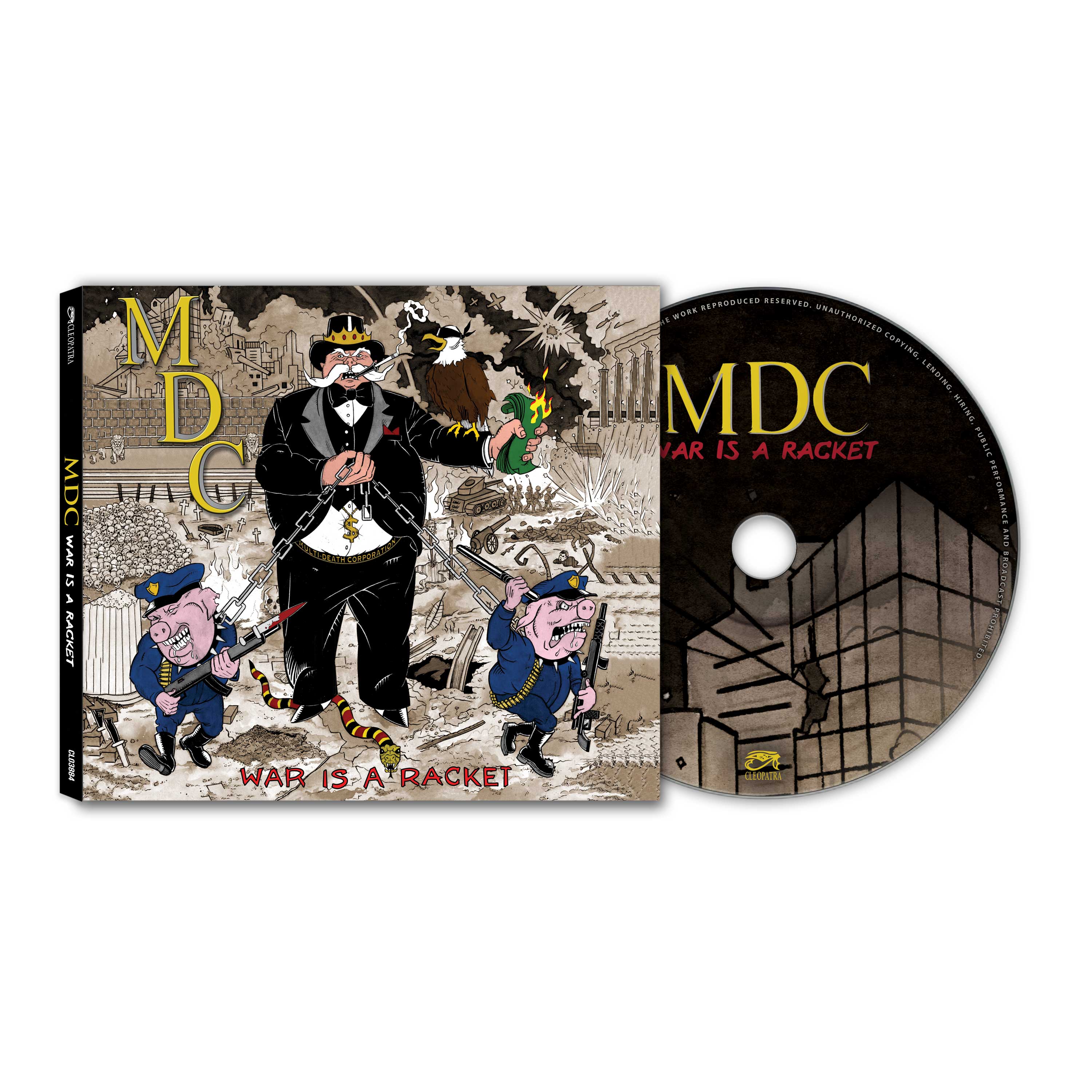 MDC - War Is A Racket (CD)