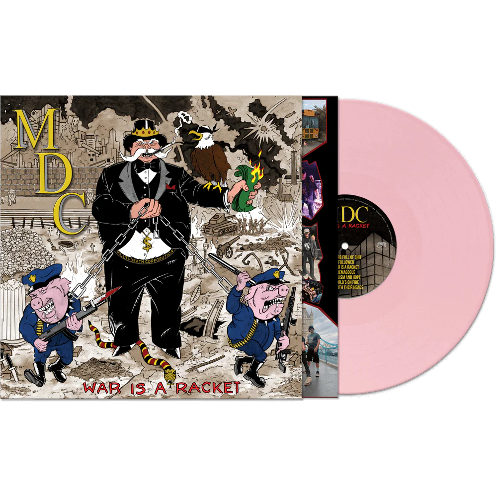 MDC - War Is A Racket (Pink Vinyl)