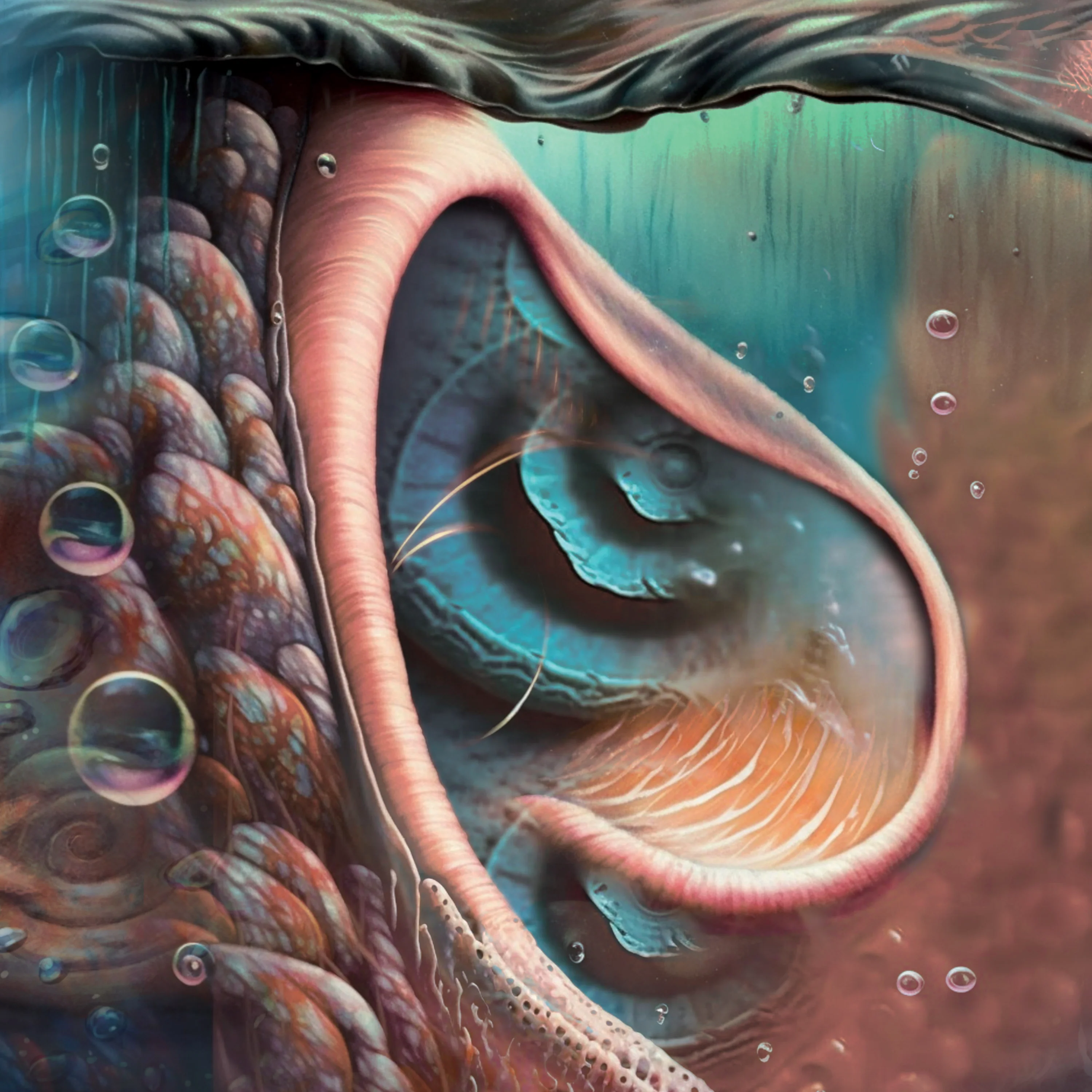 Meddle Reimagined - A Tribute To Pink Floyd - (Coke Bottle Green Vinyl) - Image 3