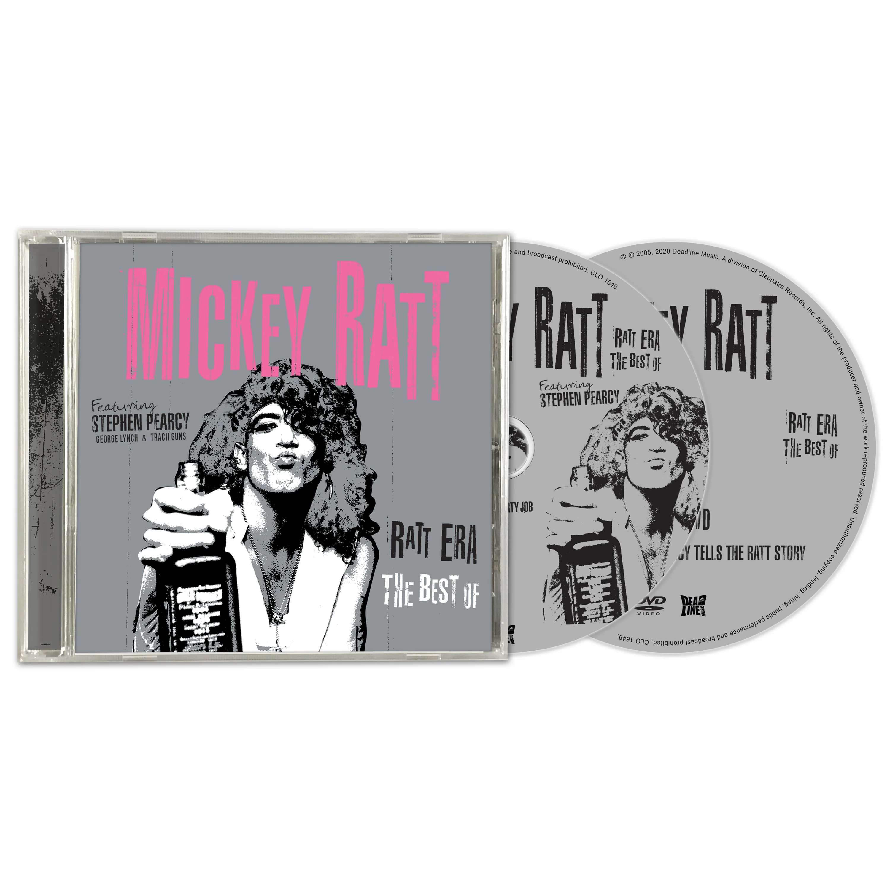 Mickey Ratt Featuring Stephen Pearcy - Ratt Era - The Best Of (CD + DVD)
