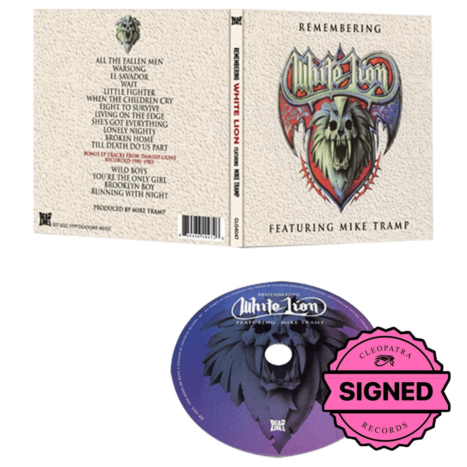 Mike Tramp - Remembering White Lion (CD - Signed by Mike Tramp)