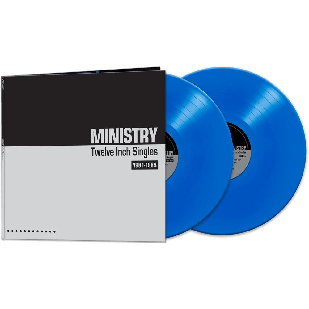 Ministry - Twelve Inch Singles 1981-1984 (Blue Double Vinyl LP)