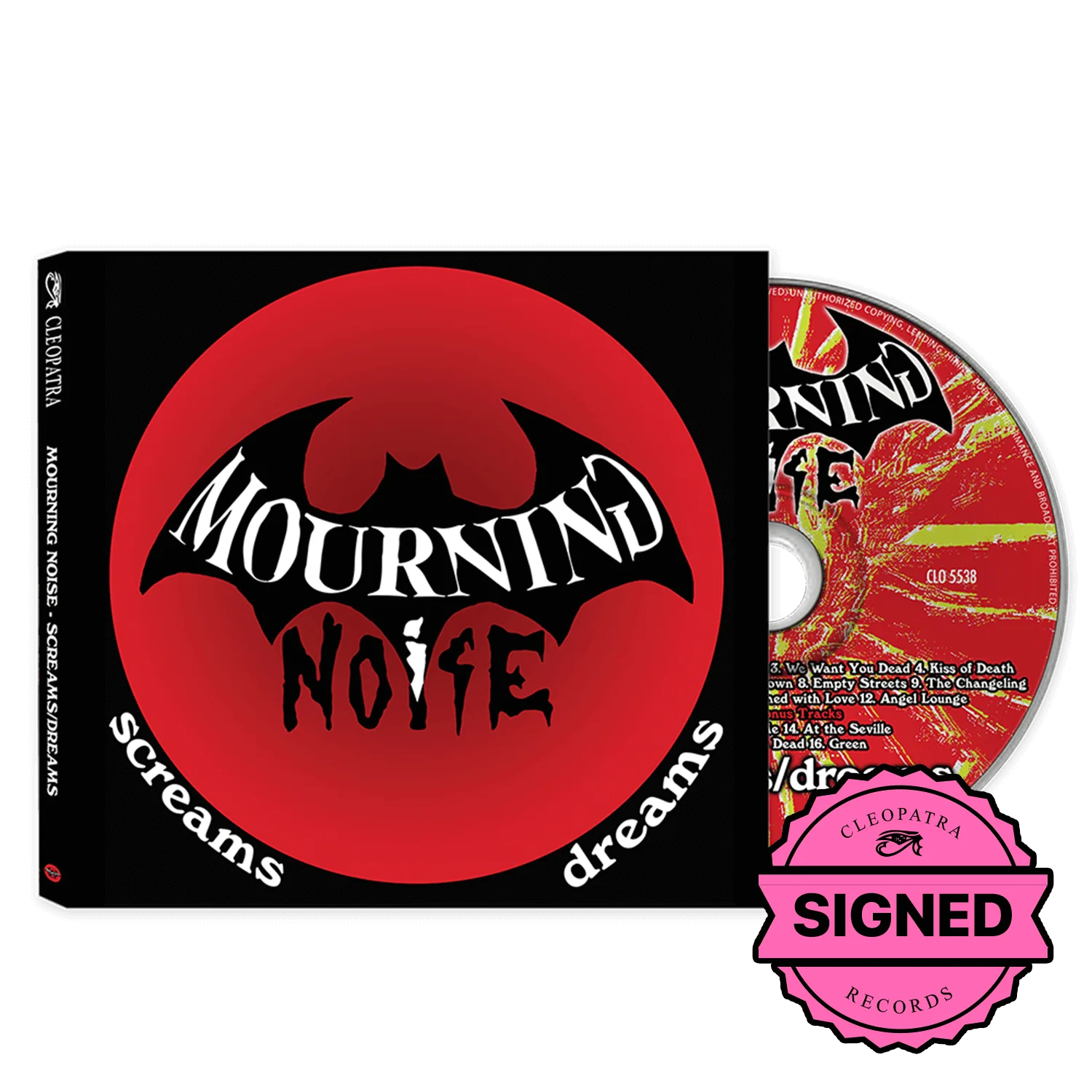 Mourning Noise - Screams - Dreams (CD - Signed by all members)