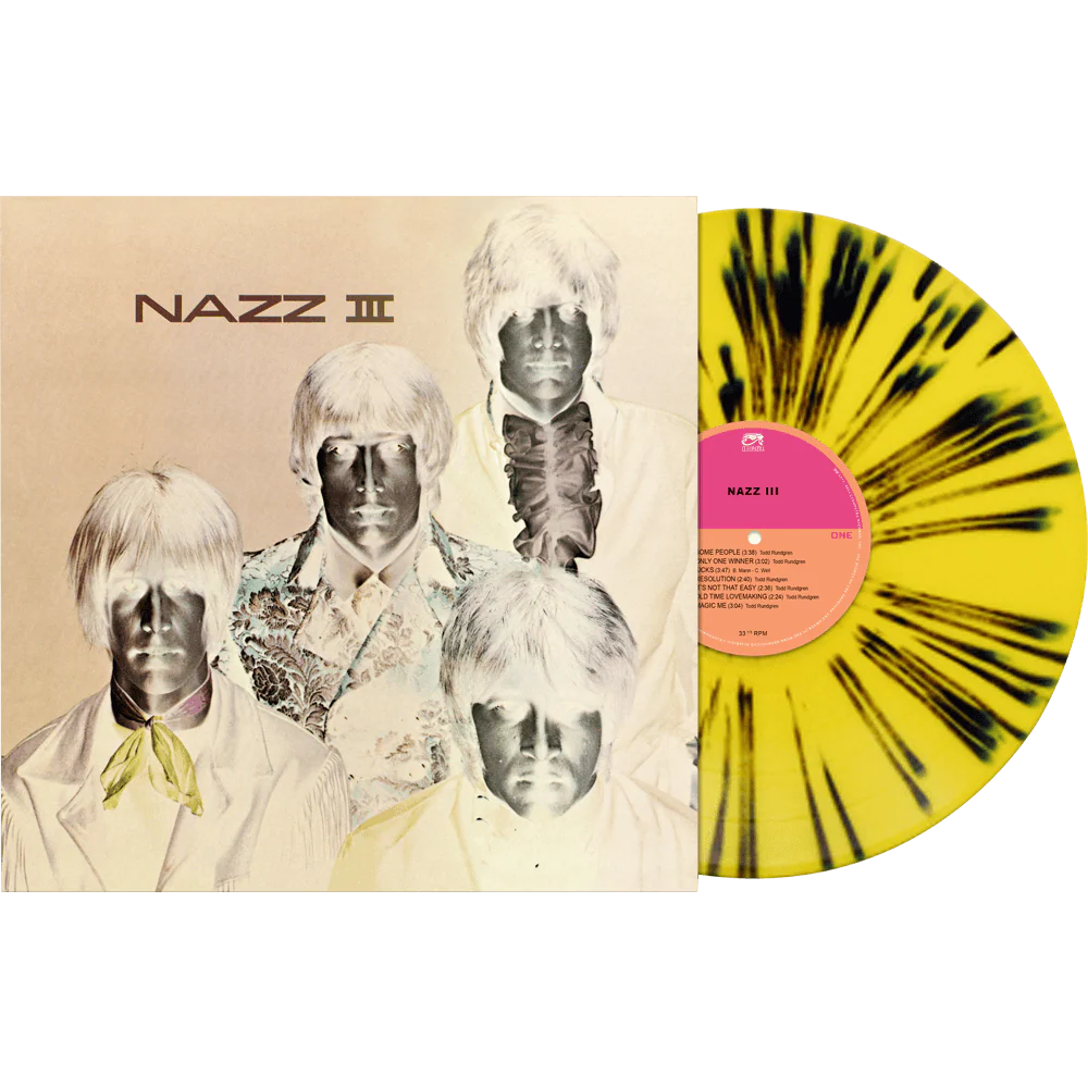 Nazz - III (Yellow-Black Splatter Vinyl)