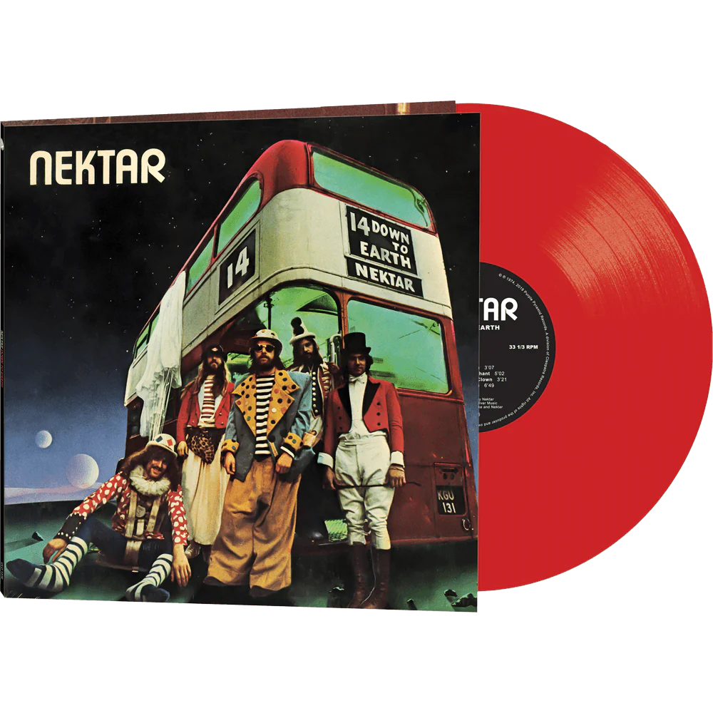 Nektar - Down To Earth (Limited Edition Red Vinyl)