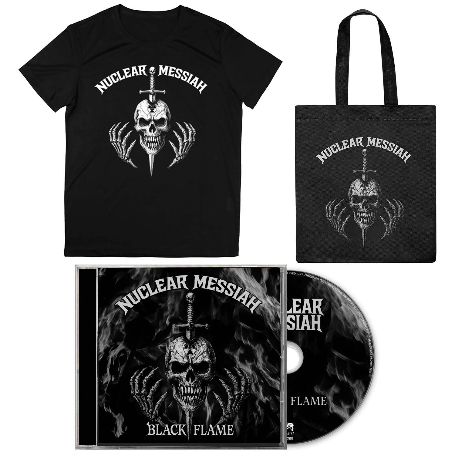 Nuclear Messiah (CD + Shirt + Tote Bag Bundle)