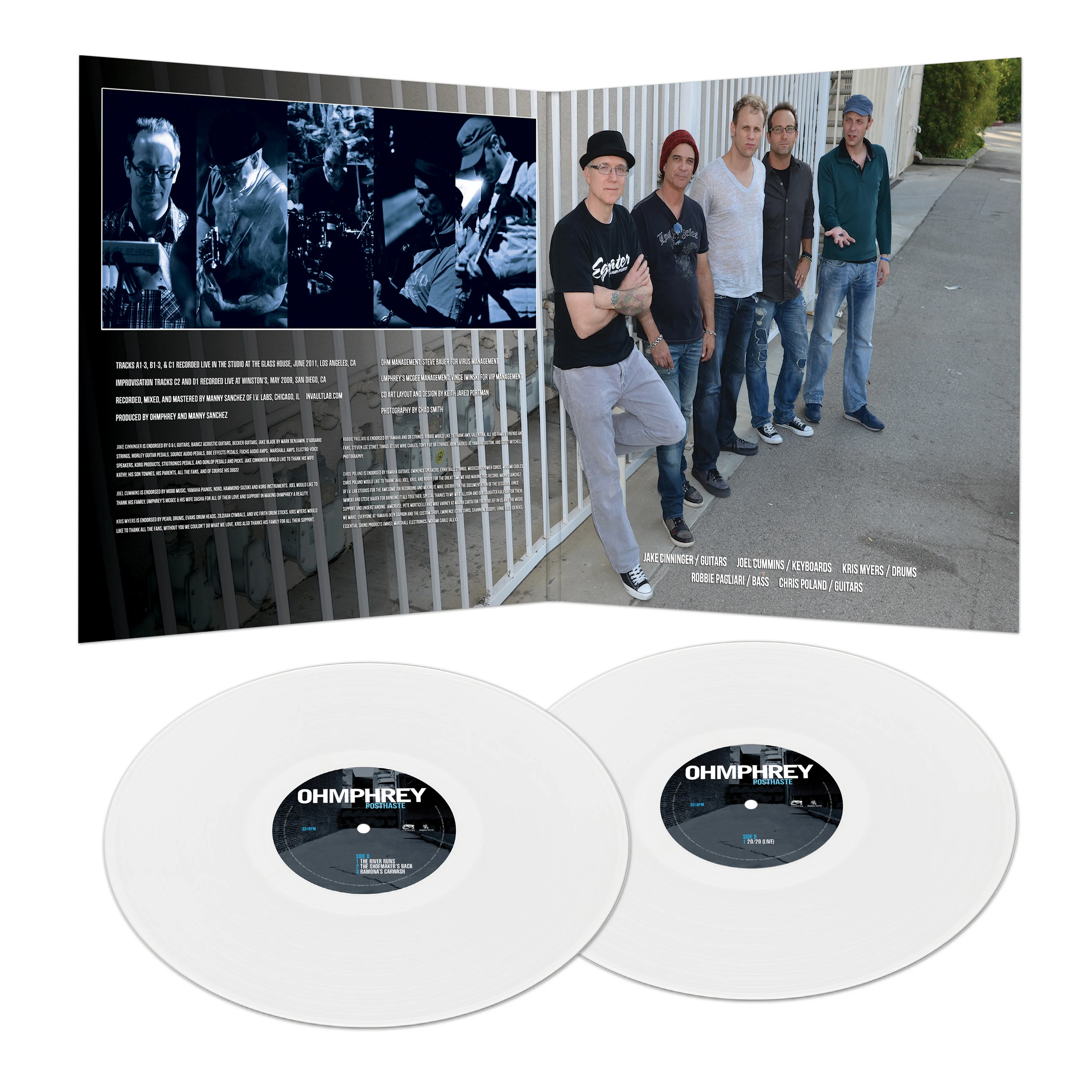 Ohmphrey - Posthaste (Double White Vinyl) - Image 3