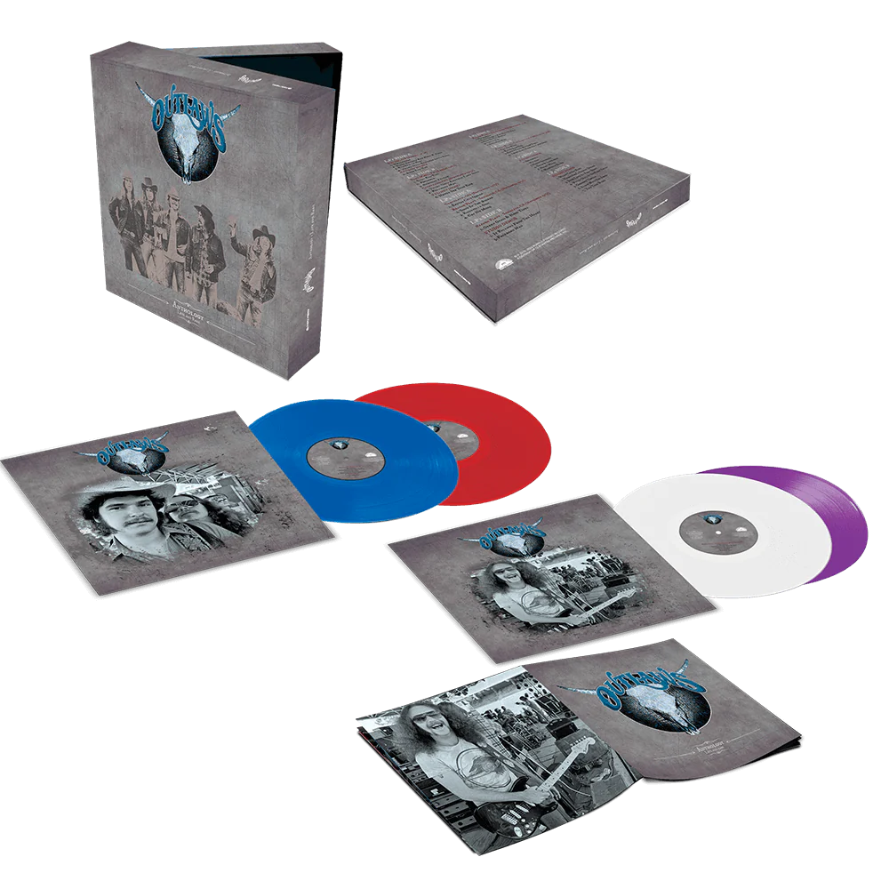 Outlaws - Anthology - Live & Rare (4 Vinyl - Blue-Red-White-Purple)