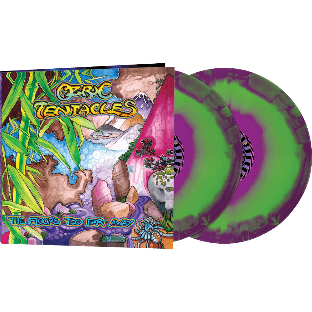 Ozric Tentacles - The Floor's Too Far Away (Purple & Green Haze Double Vinyl)