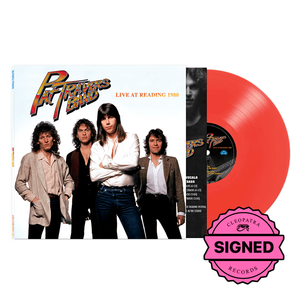 Pat Travers Band - Live At Reading 1980 (Red Vinyl - Signed by Pat Travers)