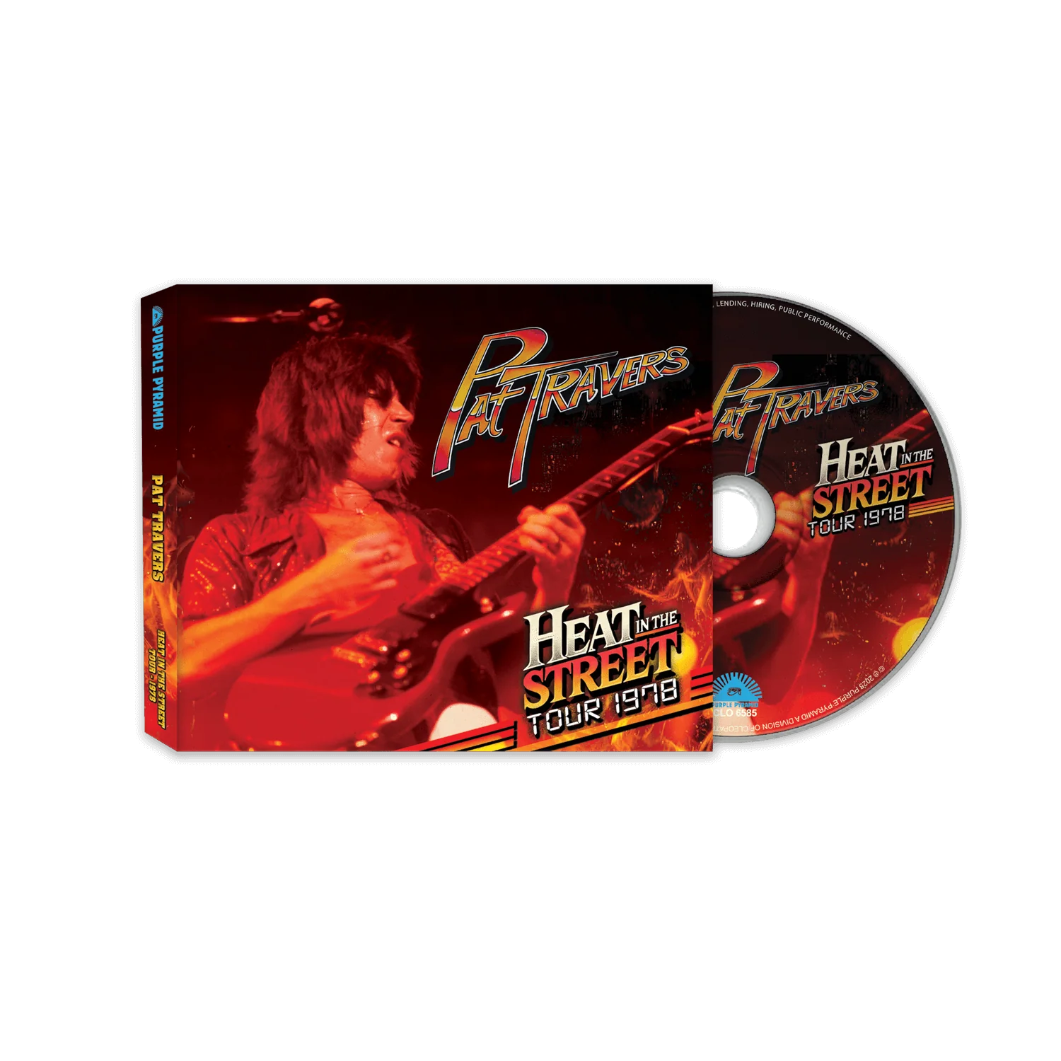 Pat Travers - Heat In The Street Tour - 1978 (CD)