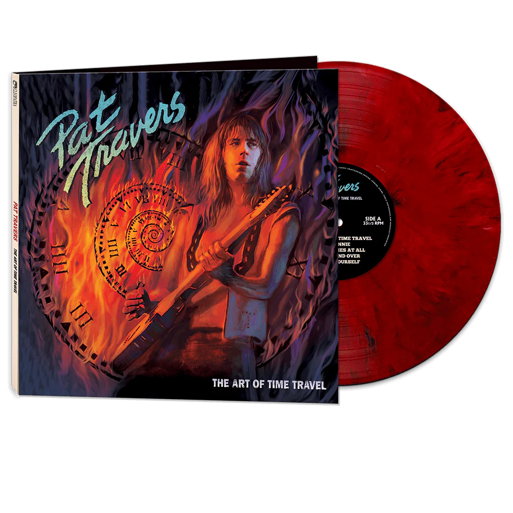 Pat Travers - The Art of Time Travel (Red Marble Vinyl)
